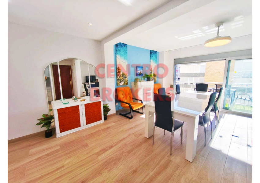 Apartament z 3 sypialniami  100m od plaży z widokiem na morze w Cullera, Walencja